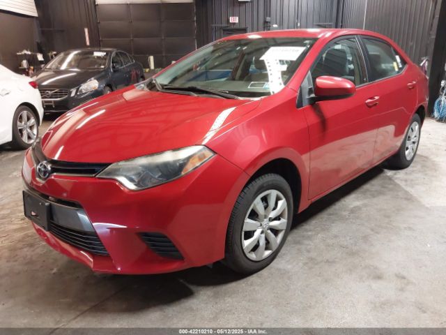 2T1BURHEXGC712095 Toyota COROLLA LE