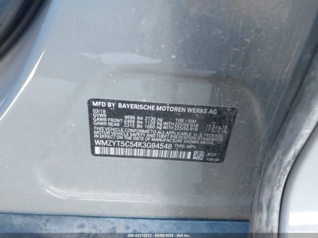 2019 MINI COUNTRYMAN WMZYT5C54K3G94548 Photo 8