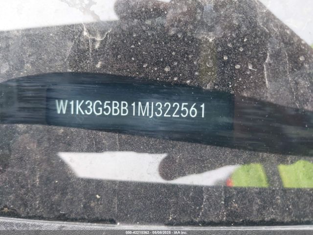 W1K3G5BB1MJ322561 Mercedes-Benz m260