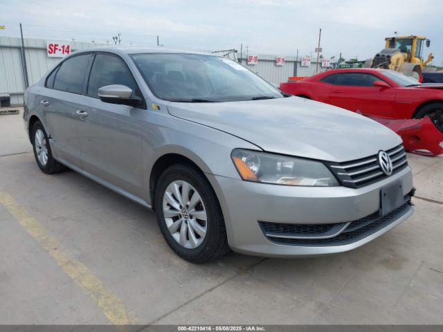 2013 VOLKSWAGEN PASSAT 1VWAH7A37DC106591