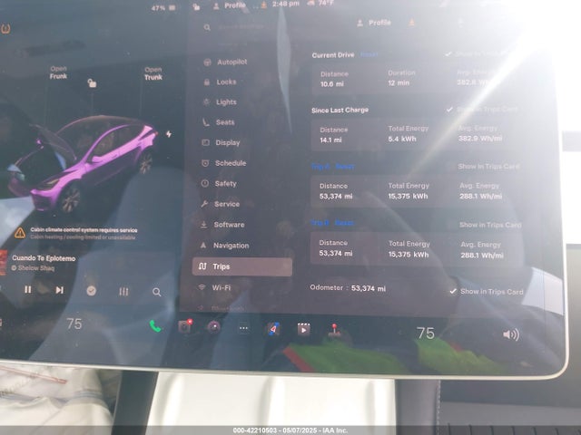 2021 TESLA MODEL Y 5YJYGDEE3MF254383 Photo 6