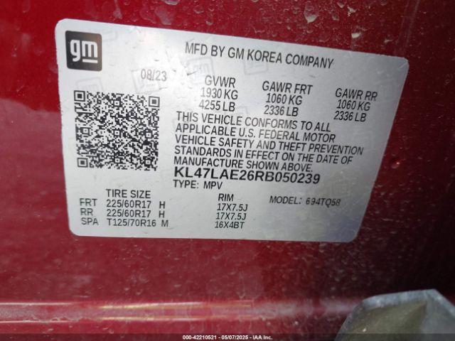 2024 BUICK ENVISTA KL47LAE26RB050239 Photo 8