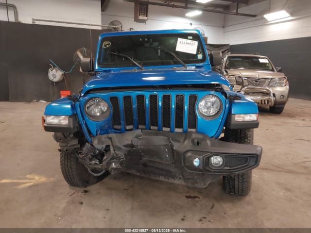 1C4HJXDN5MW717673 Jeep Wrangler Unlimited 80th Anniversary 4x4