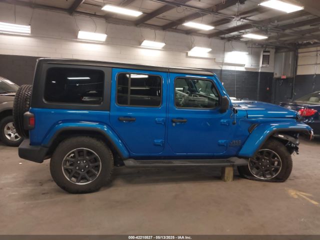 1C4HJXDN5MW717673 Jeep Wrangler Unlimited 80th Anniversary 4x4