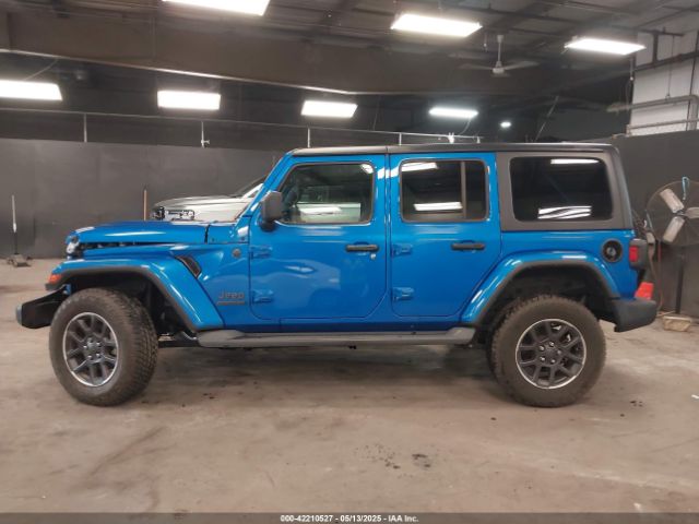 1C4HJXDN5MW717673 Jeep Wrangler Unlimited 80th Anniversary 4x4