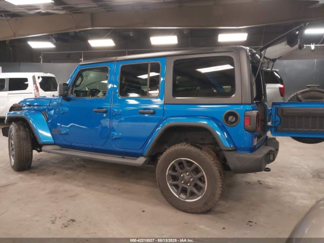 1C4HJXDN5MW717673 Jeep Wrangler Unlimited 80th Anniversary 4x4
