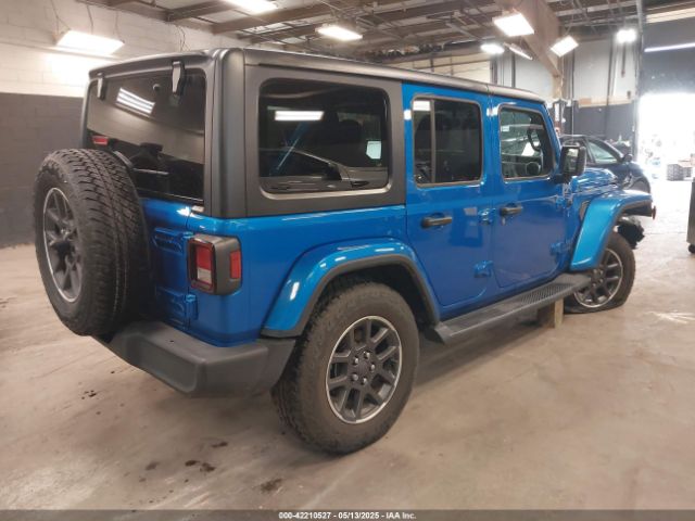 1C4HJXDN5MW717673 Jeep Wrangler Unlimited 80th Anniversary 4x4