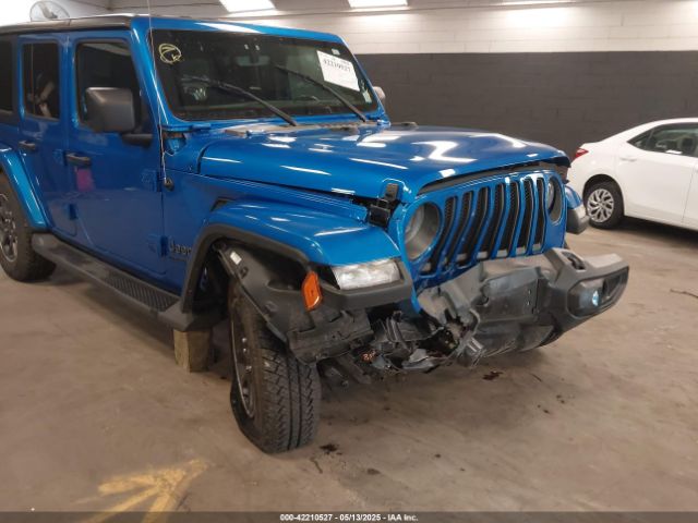 1C4HJXDN5MW717673 Jeep Wrangler Unlimited 80th Anniversary 4x4