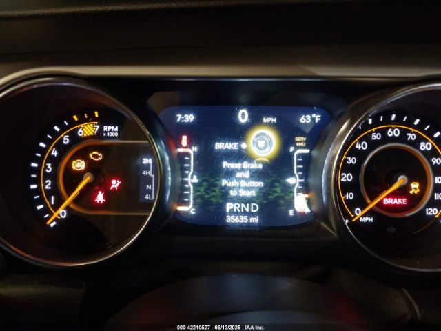 1C4HJXDN5MW717673 Jeep Wrangler Unlimited 80th Anniversary 4x4