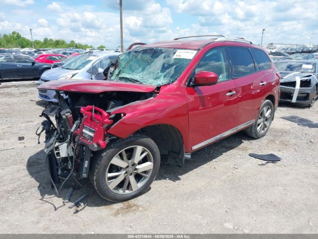 5N1AR2MM1EC692144 Nissan Pathfinder Platinum