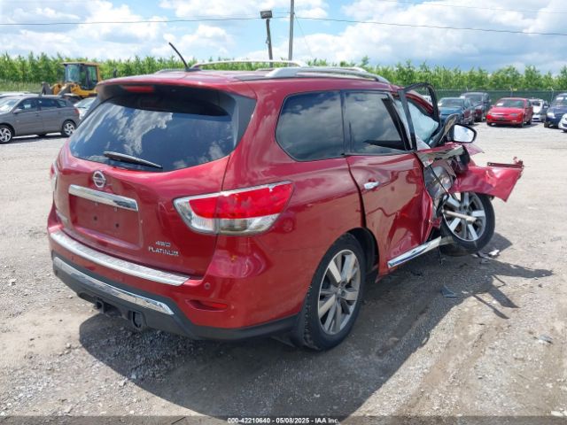 5N1AR2MM1EC692144 Nissan Pathfinder Platinum