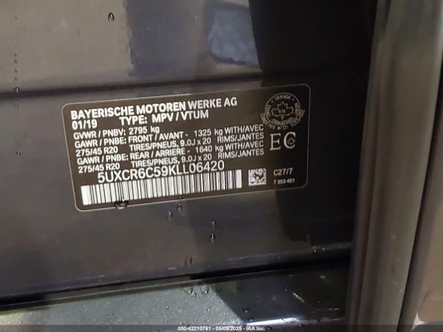 2019 BMW X5 5UXCR6C59KLL06420 Photo 8