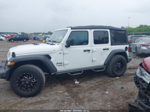1C4HJXDG7KW553468 Jeep Wrangler Unlimited Sport S 4x4