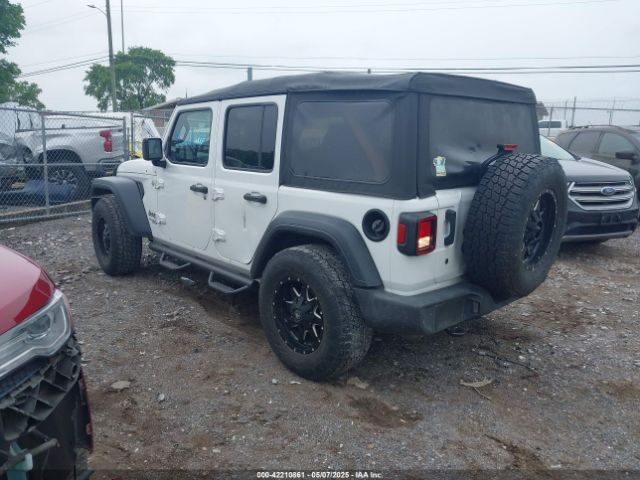 1C4HJXDG7KW553468 Jeep Wrangler Unlimited Sport S 4x4