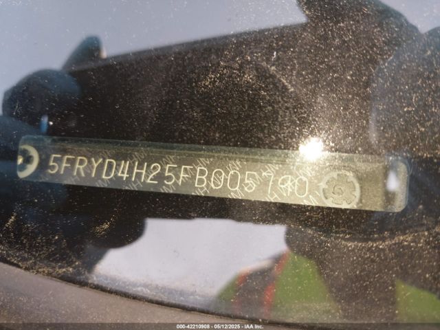 5FRYD4H25FB005790 Acura MDX