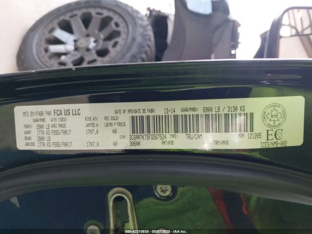 3C6RR7KT5FG567524 RAM 1500 St