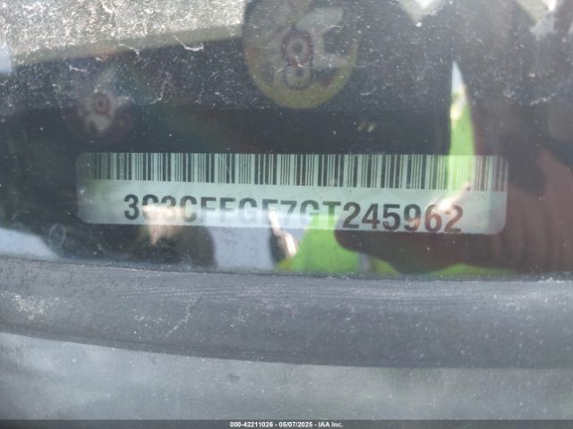 3C3CFFGE7GT245962 Fiat 500E BATTERY ELECTRIC