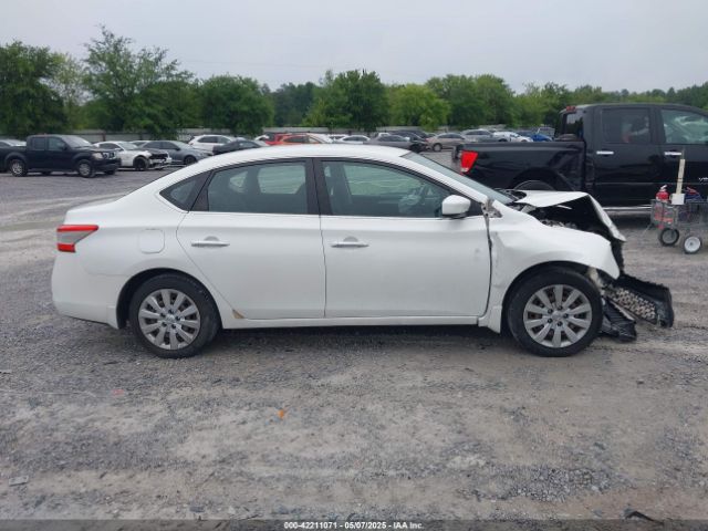 3N1AB7AP3EL611835 Nissan Sentra Fe+ S/fe+ Sv/s/sl/sr/sv