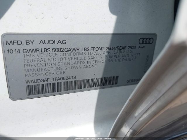 WAUDGAFL1FA052418 Audi S4 3.0t Premium Plus