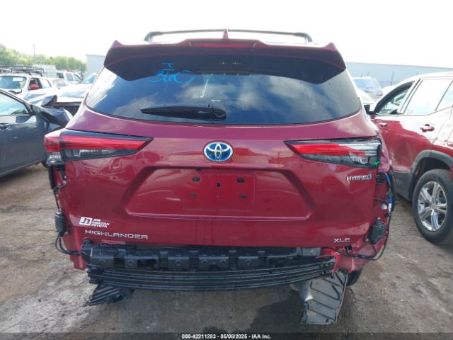 5TDKARAH9PS520655 Toyota Highlander Hybrid Xle
