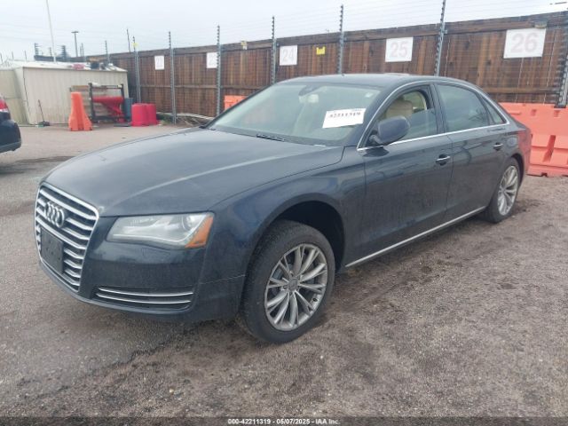 2011 AUDI A8 WAURVAFD3BN019461 Photo 1