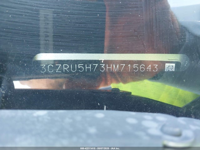 3CZRU5H73HM715643 Honda Hr-v Ex-l