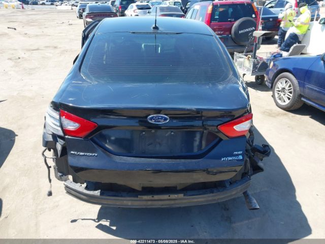 3FA6P0LU8GR406256 Ford Fusion Hybrid Se