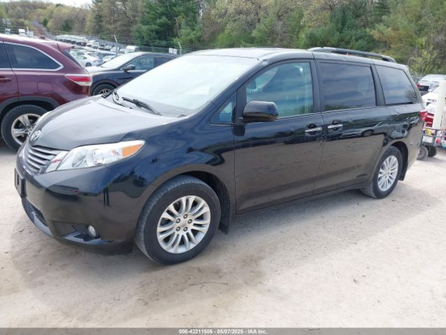 5TDYK3DC4GS760006 Toyota Sienna Xle 8 Passenger