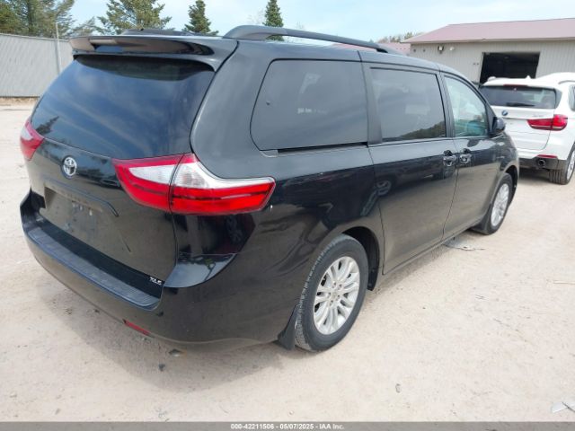 5TDYK3DC4GS760006 Toyota Sienna Xle 8 Passenger