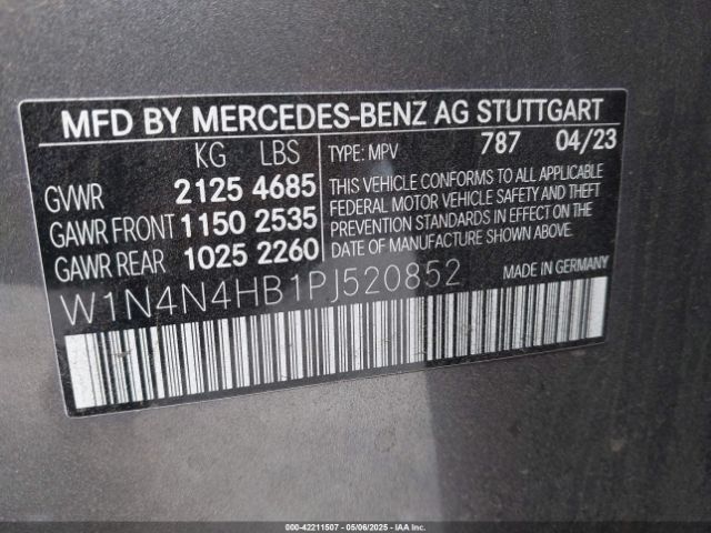 2023 MERCEDES-BENZ GLA 250 W1N4N4HB1PJ520852 Photo 8
