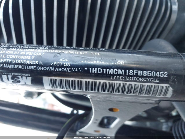 2015 HARLEY-DAVIDSON FLRT 1HD1MCM18FB850452 Photo 9