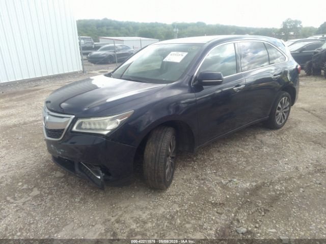 2014 ACURA MDX 5FRYD4H45EB012870 Photo 1