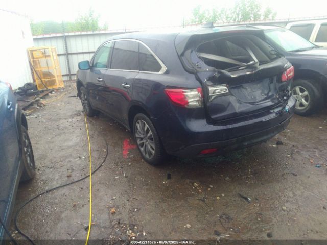2014 ACURA MDX 5FRYD4H45EB012870 Photo 2