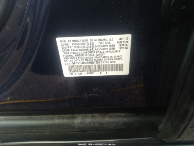 2014 ACURA MDX 5FRYD4H45EB012870 Photo 8