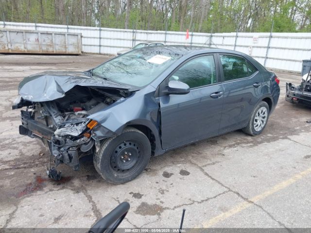2T1BURHE6JC986644 Toyota COROLLA LE