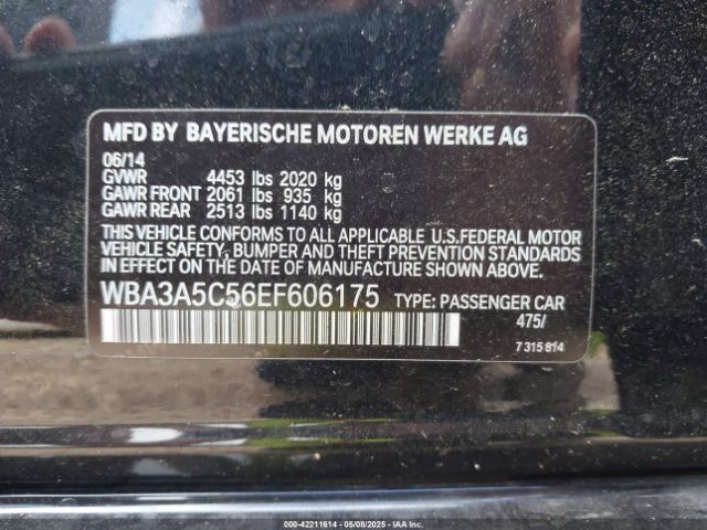2014 BMW 328I WBA3A5C56EF606175 Photo 8