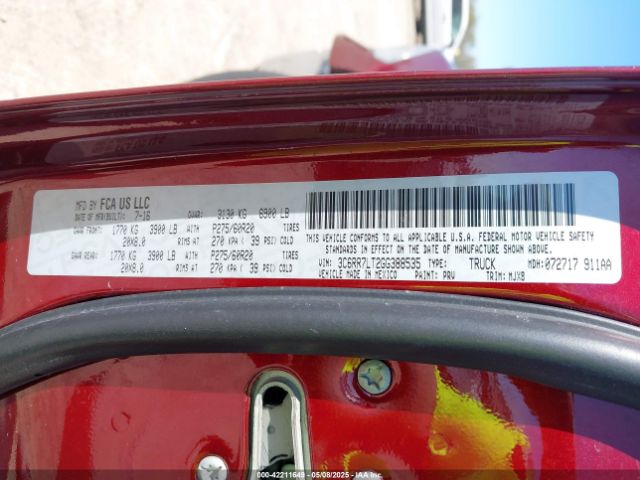 3C6RR7LT2GG388535 RAM 1500 Big Horn
