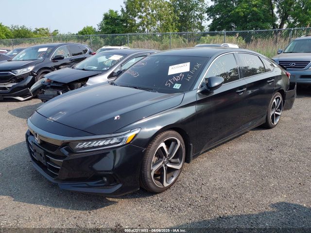 2022 HONDA ACCORD 1HGCV1F35NA061806 Photo 1