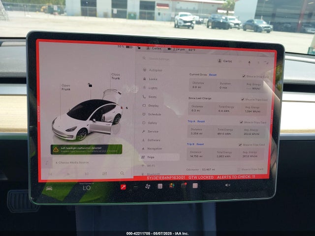 2022 TESLA MODEL 3 5YJ3E1EB4NF163001 Photo 6