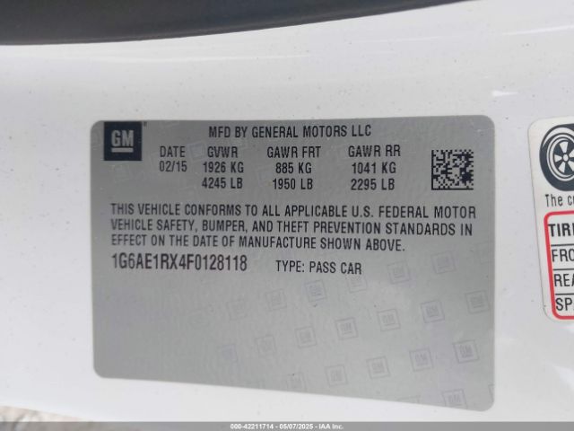 2015 CADILLAC ATS 1G6AE1RX4F0128118 Photo 8