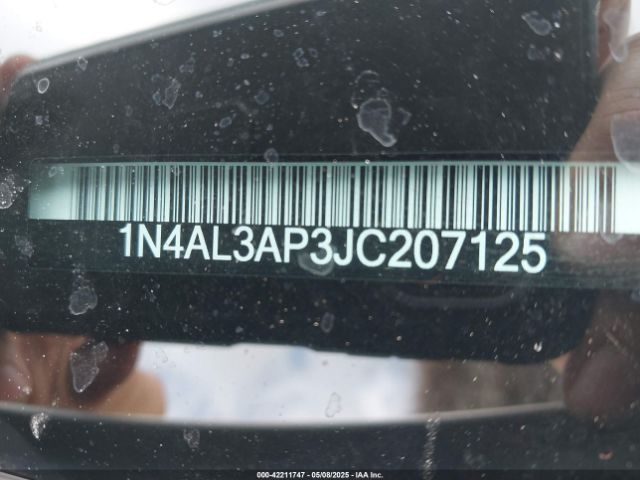 2018 NISSAN ALTIMA 1N4AL3AP3JC207125 Photo 8