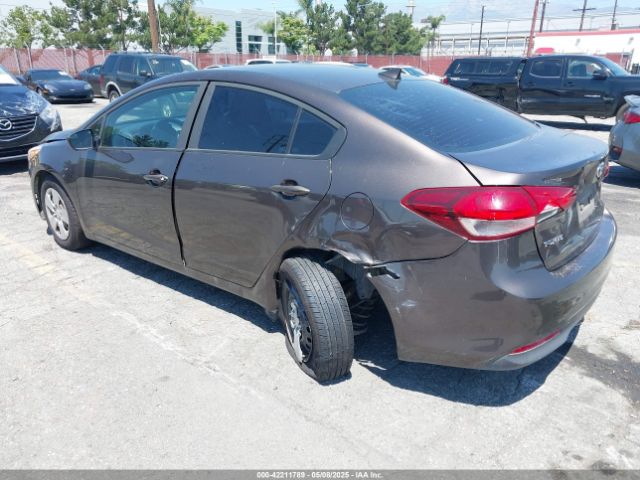 3KPFK4A7XHE145458 KIA FORTE LX