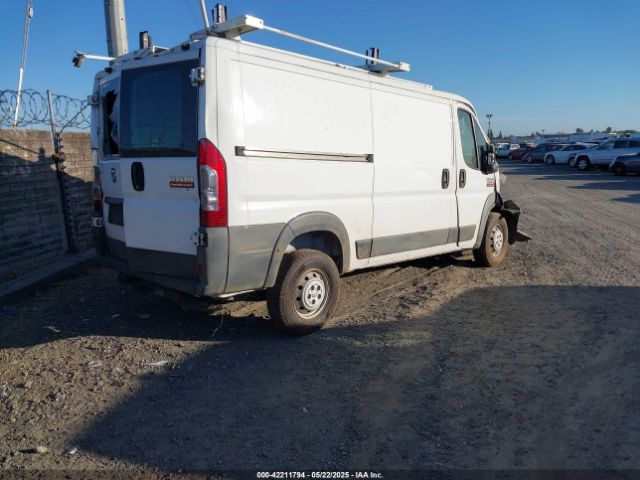 3C6TRVAG4FE503937 RAM Promaster 1500 Low Roof