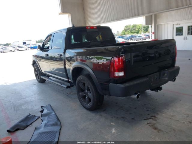 1C6RR7LT7KS665780 RAM 1500 Classic Warlock  4x4 5'7 Box