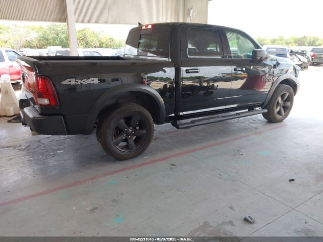1C6RR7LT7KS665780 RAM 1500 Classic Warlock  4x4 5'7 Box