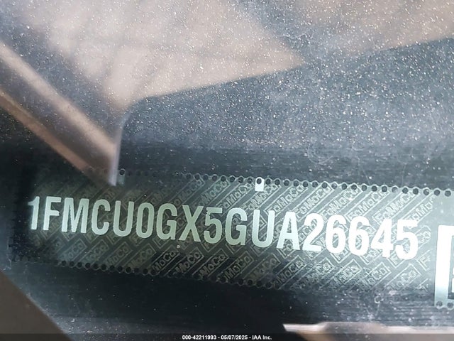 1FMCU0GX5GUA26645 Ford ESCAPE SE