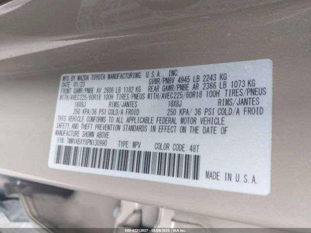 2023 MAZDA CX-50 7MMVABXYXPN130990 Photo 8
