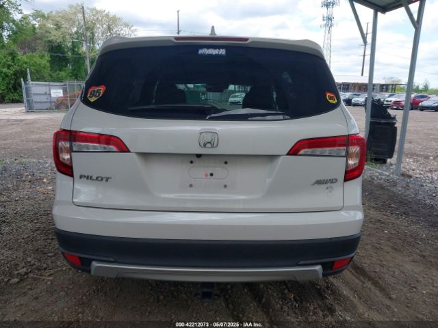 5FNYF6H59NB019885 Honda Pilot Awd Ex-l