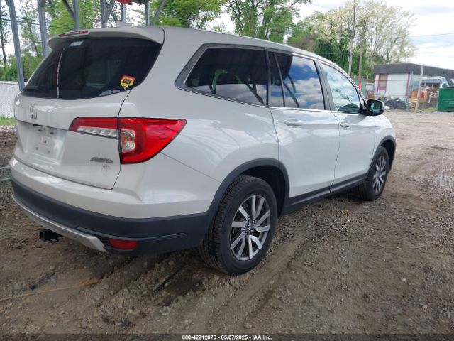 5FNYF6H59NB019885 Honda Pilot Awd Ex-l