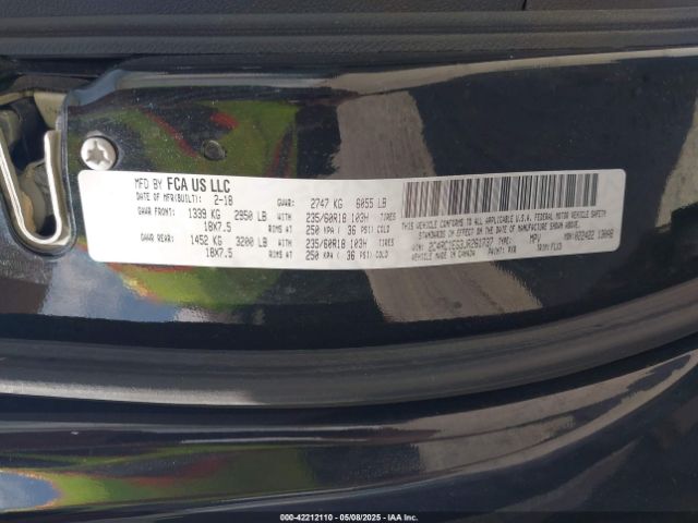 2C4RC1EG3JR261737 Chrysler Pacifica Touring L Plus